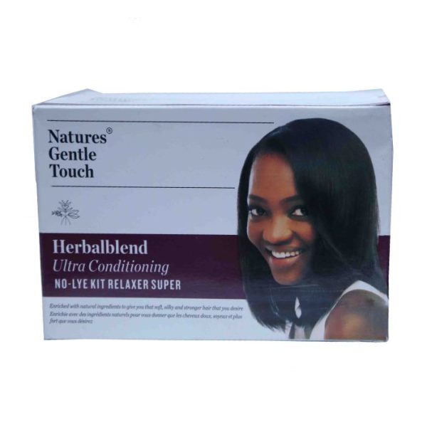 Natures Gentle Touch Herbalblend Ultra Conditioning No-Lye Relaxer Kit