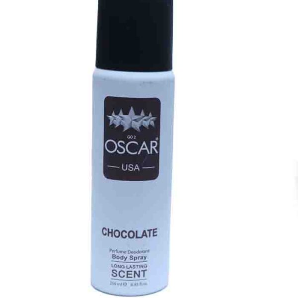 Oscar Chocolate Perfumed Deodorant Body Spray