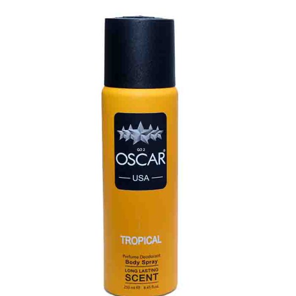 Oscar Tropical Perfumed Deodorant Body Spray 250ml