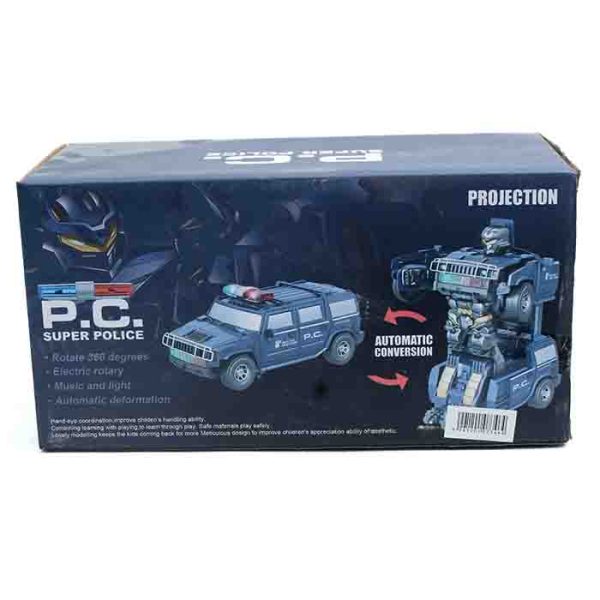 P.C. Super Police Transforming Car