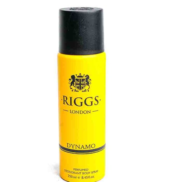 Riggs London Dynamo Perfumed Deodorant Body Spray 250ml
