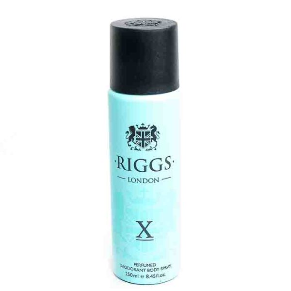 Riggs London X Perfumed Deodorant Body Spray 250ml