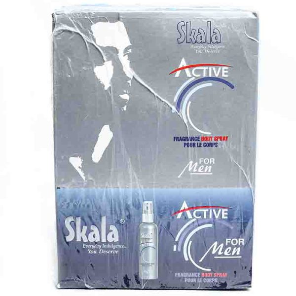 Skala Active Fragrance Body Spray for Men 50ml x 6 Pieces