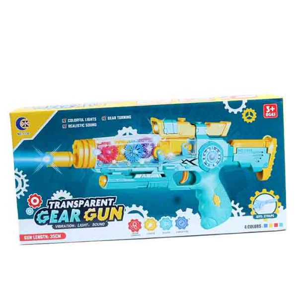 Transparent Gear Gun