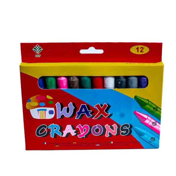 12 Wax Crayons