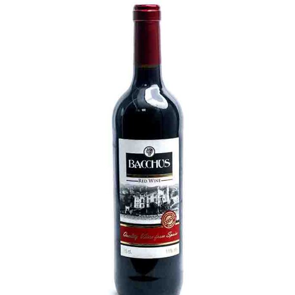 Bacchus Red Wine 75cl
