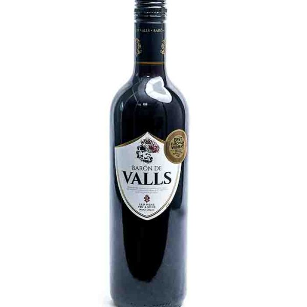 Baron de Valls Vin Rouge (Red Wine) 75cl