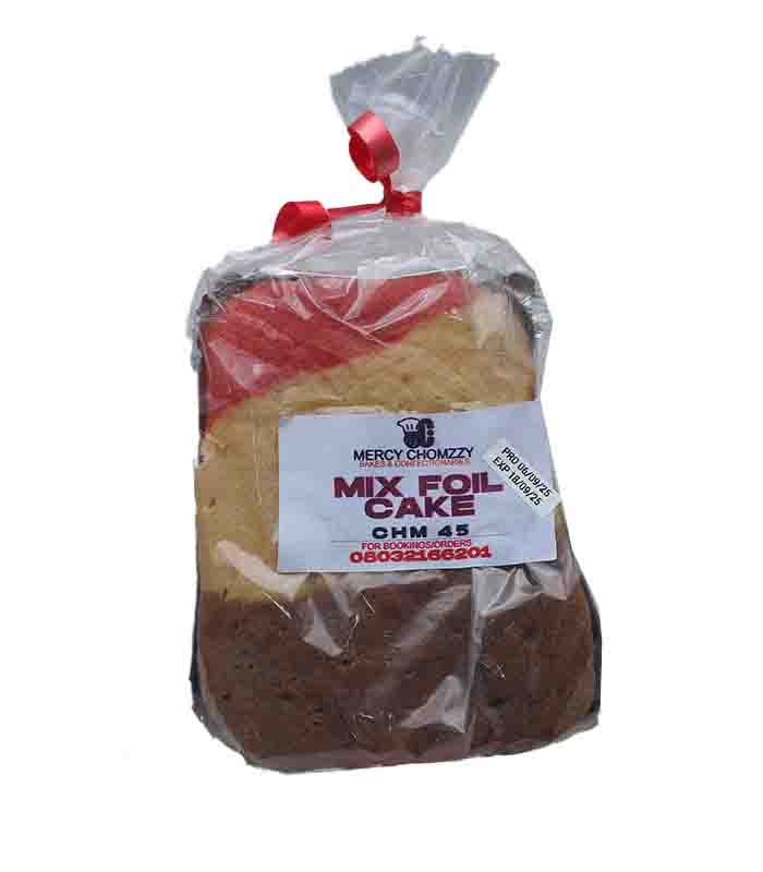 Chocolate, Vanilla & Strawberry Mixed Foil Cake.jpg