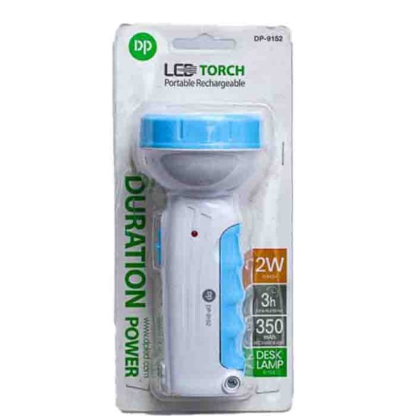 DP Portable Rechargeable LED Torch 2W