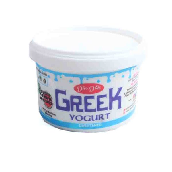 Dios D'Lite Greek Yoghurt Sweetened 200g