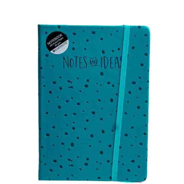 Easynote Notes and Ideas Polka Dot Journal 200 Ruled Pages