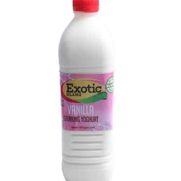 Exotic Glamz Vanilla Drinking Yoghurt 1L