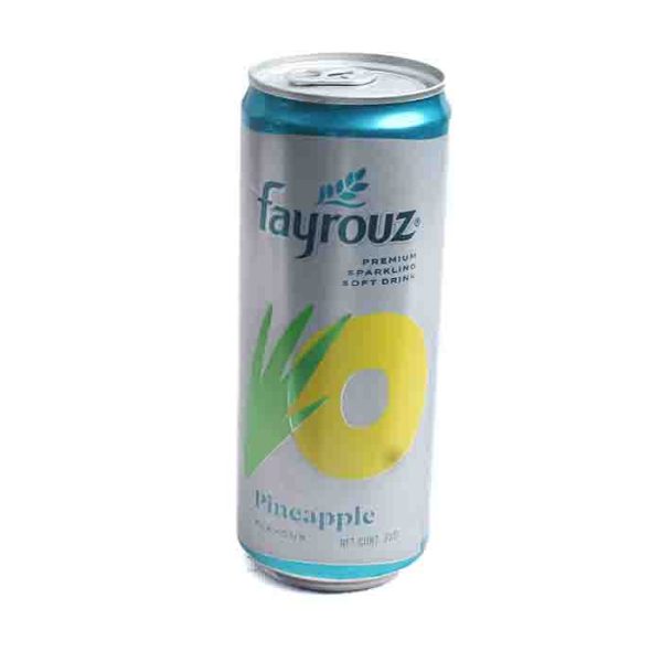 Fayrouz Premium Sparkling Pineapple Soft Drink 330ml