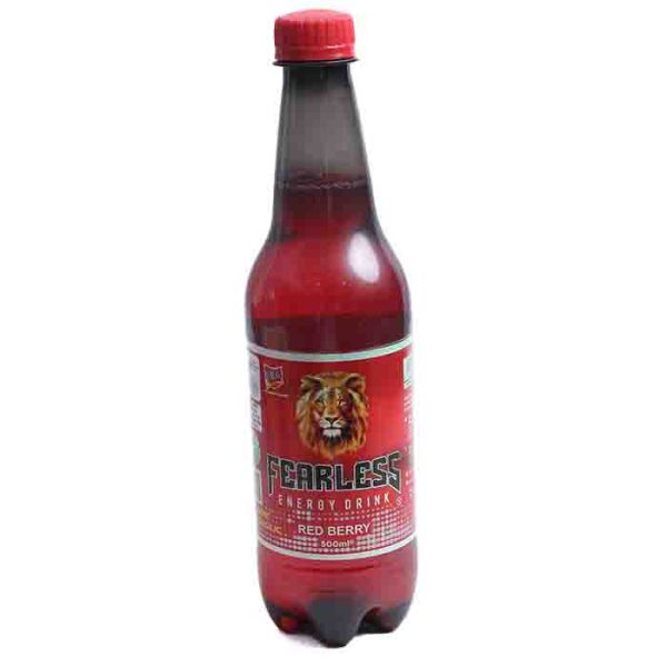 Fearless Red Berry Energy Drink 500ml