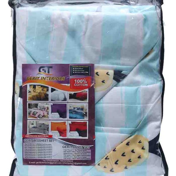 Gerit Interiors 4 x 6 Bedsheets 2 Standard Pillowcase