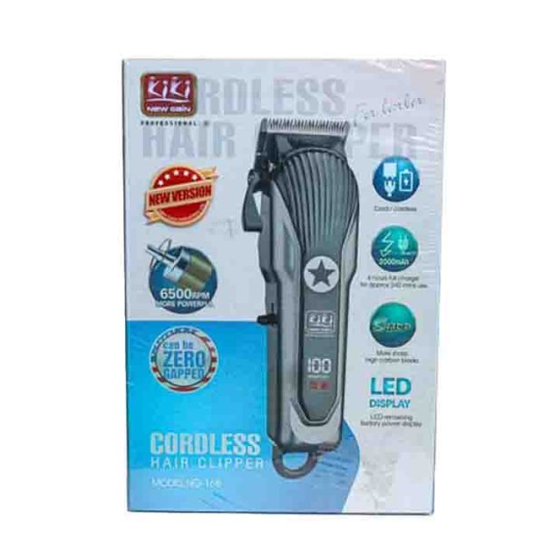 KiKi Professional Cordless Hair Clipper NG-168