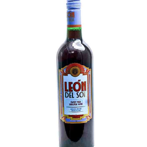 Le?n Del Sol Sweet Red Sangria Wine 750ml