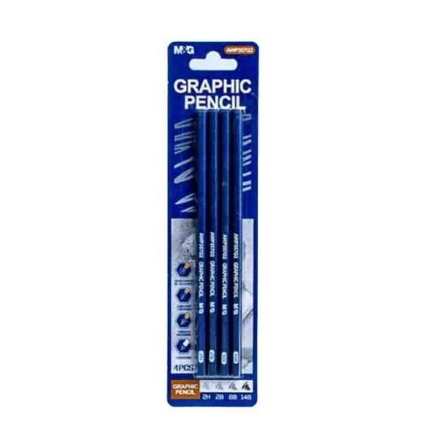 M&G Graphic Pencils 4pcs