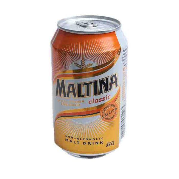 Maltina Classic Non-Alcoholic Malt Drink 33cl