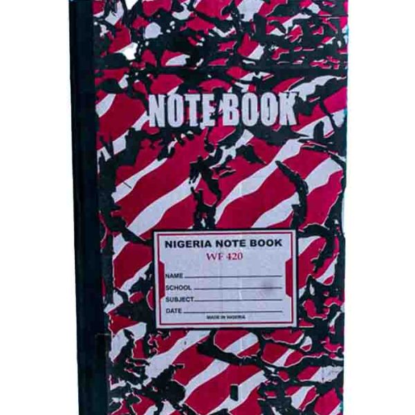 Nigeria Notebook WF 420 Small Long