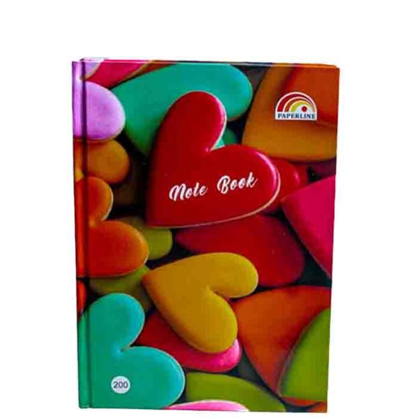 Paperline Candy Hearts Notebook 200 Pages