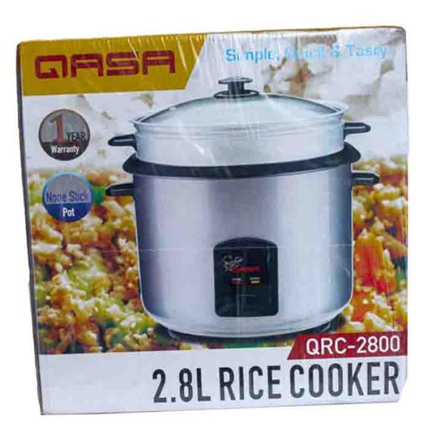 QASA 2.8L Rice Cooker QRC-2800