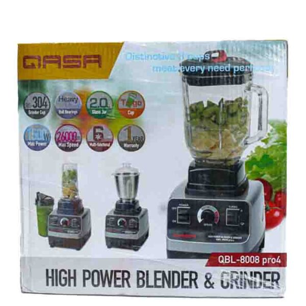 QASA High Power Blender & Grinder QBL-8008 Pro4