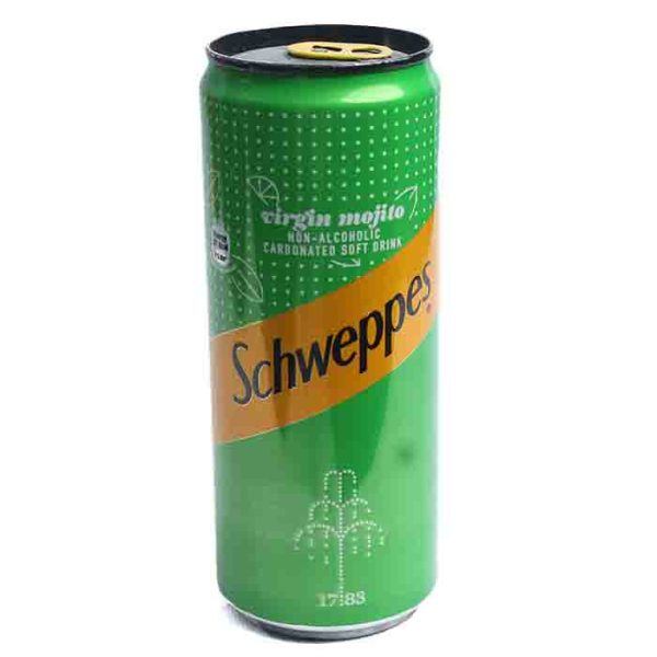 Schweppes Virgin Mojito Non-Alcoholic Carbonated Soft Drink 330ml