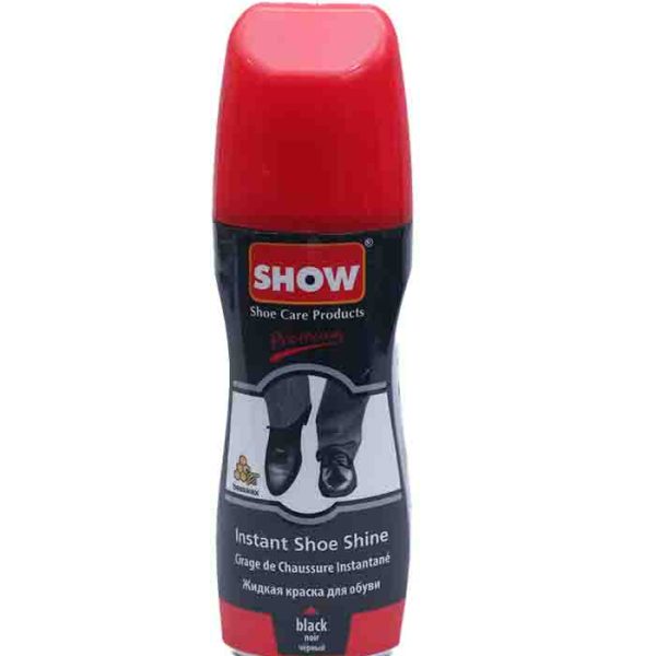 Show Instant Shoe Shine Black