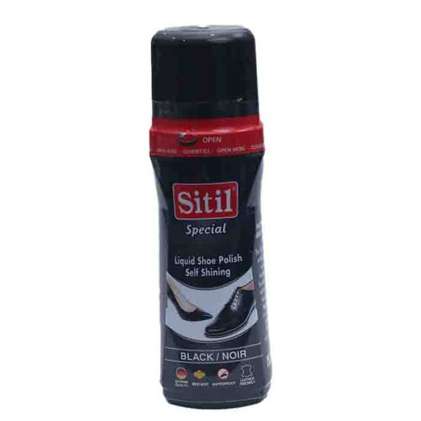 Sitil Special Liquid Shoe Polish Self Shining Black