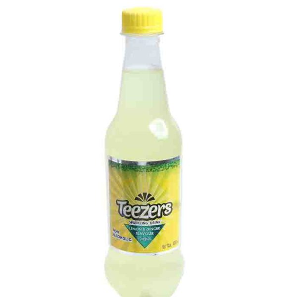 Teezers Sparkling Drink Lemon & Ginger Flavour 330ml
