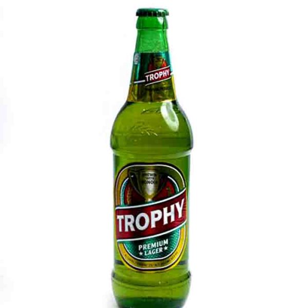 Trophy Premium Lager Beer 600ml