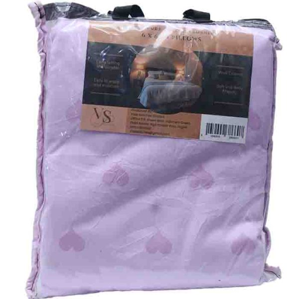 VS Bedding 6 x 6 + 4 Pillowcase