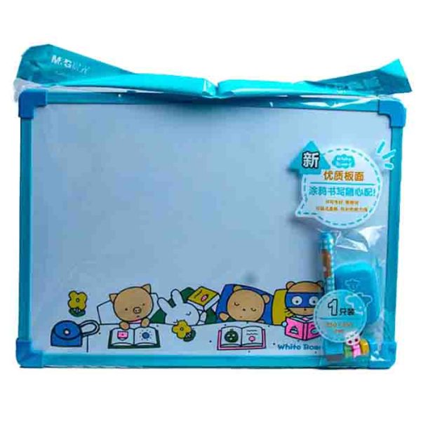 White Board with Sketching Set for Kids