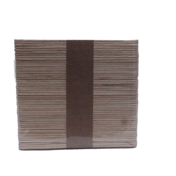 50 Stack of Wooden Popsicle Sticks for Crafts or Treats