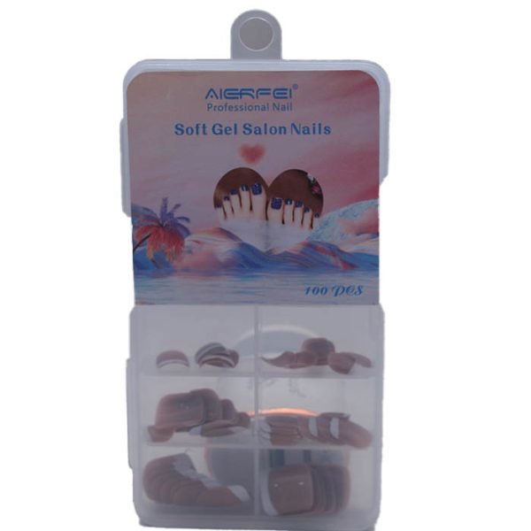 Aierfei Soft Gel Salon Toenails