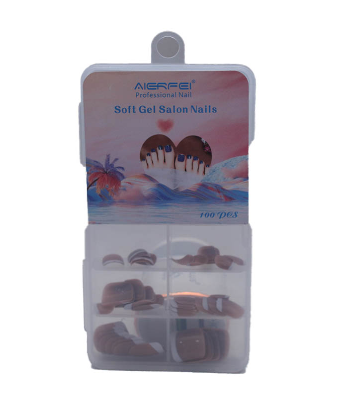 Aierfei Soft Gel Salon Toenails