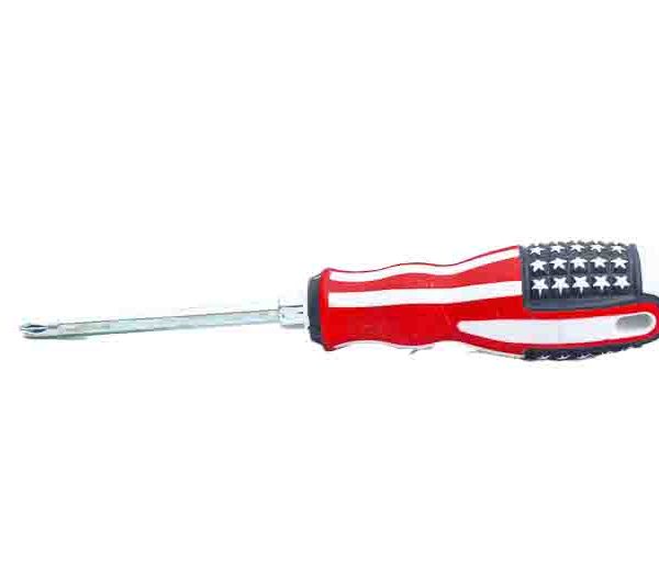 American Flag Star & Flat Screwdriver