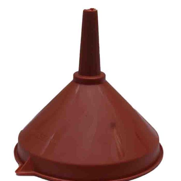 Brown Durable Multi-Purpose Plastic Funnel