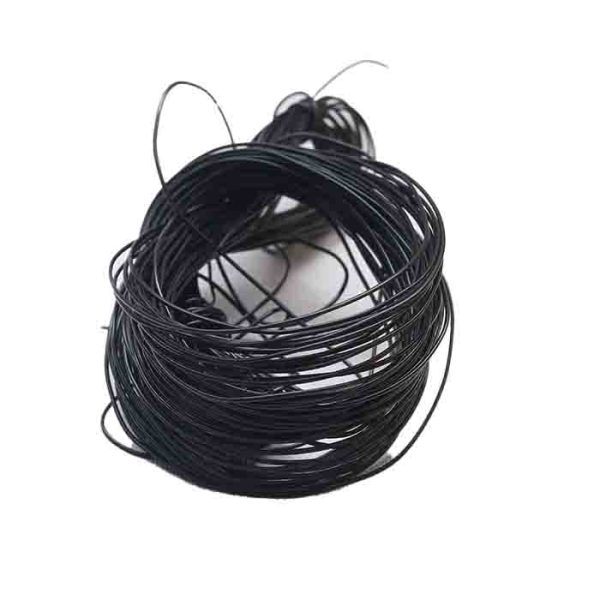 Bulk Coil of Black Elastic Hair Thread