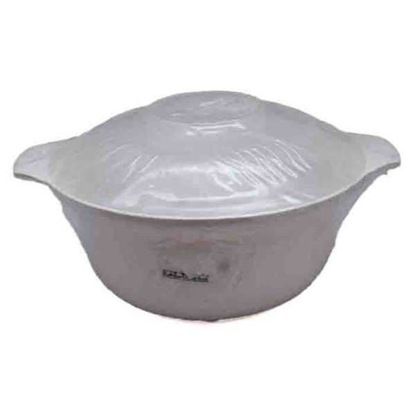 Classic White Handled Serving Dish with Cover