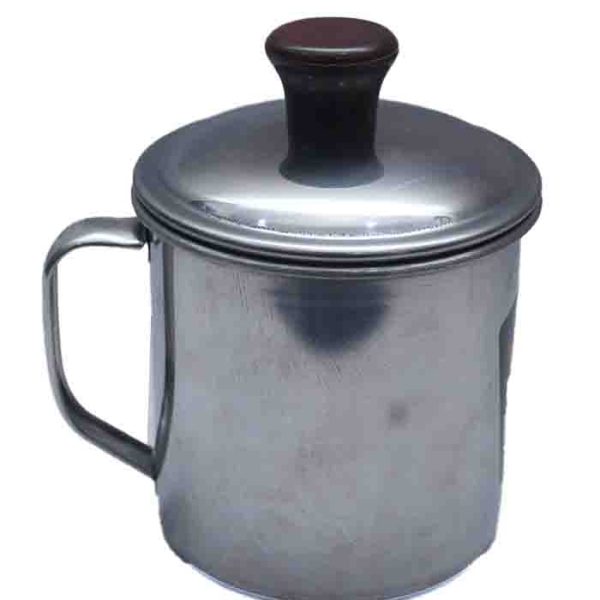 Compact Stainless Steel Soup & Coffee Mug with Lid