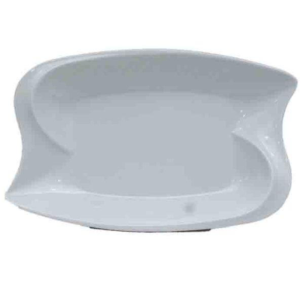 Contemporary Wavy Edge Serving Plate