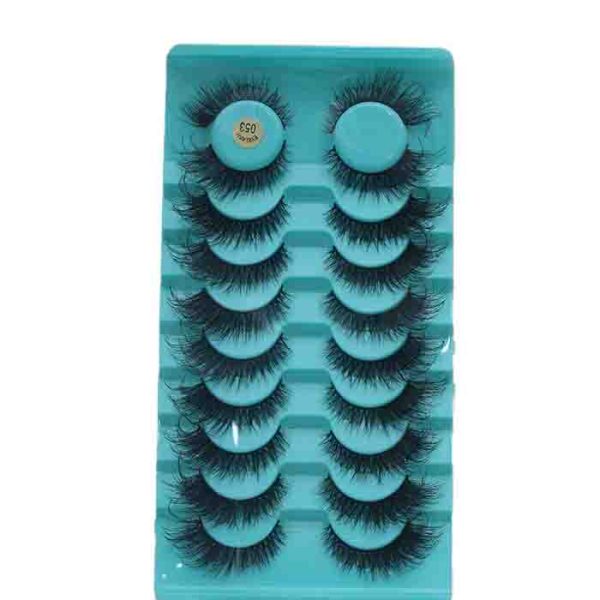 Dramatic Wispy False Eyelashes (10-Pair Value Pack)