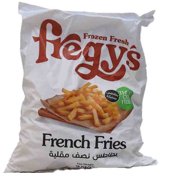 Freggy's Frozen Fresh Thick Cut French Fries 2.5kg