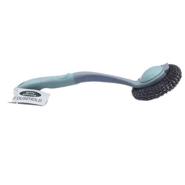 Gilly Emma Grey & Green Scrubbing Brush