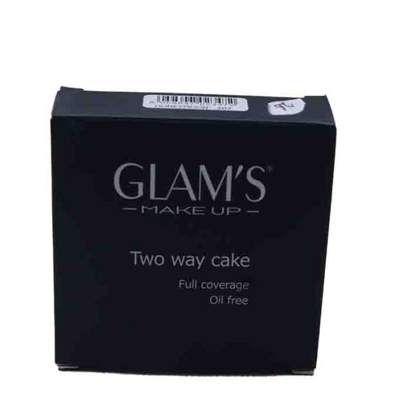 Glam's Make Up Two Way Cake Powder Full Coverage Oil Free