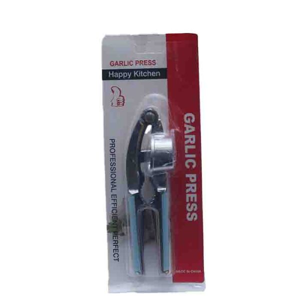 Happy Kitchen Stainless Steel Garlic Press