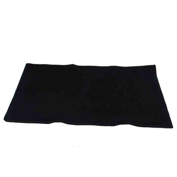 Minimalist Plain Black Indoor Utility & Entrance Mat