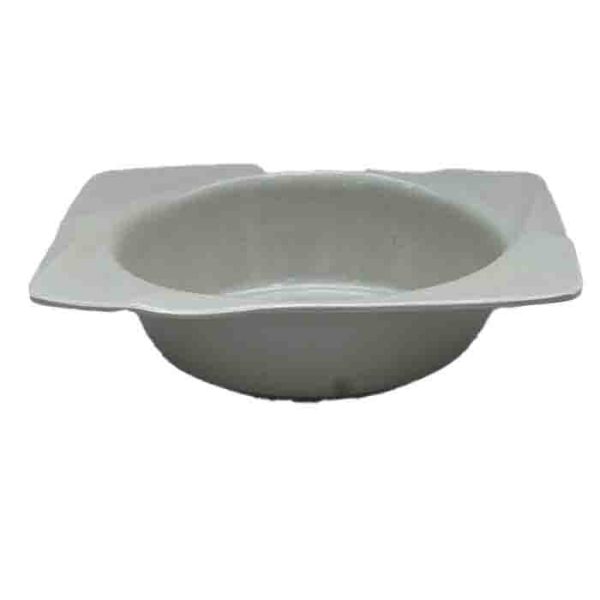 Modern Square-Rim Pasta & Salad Bowl